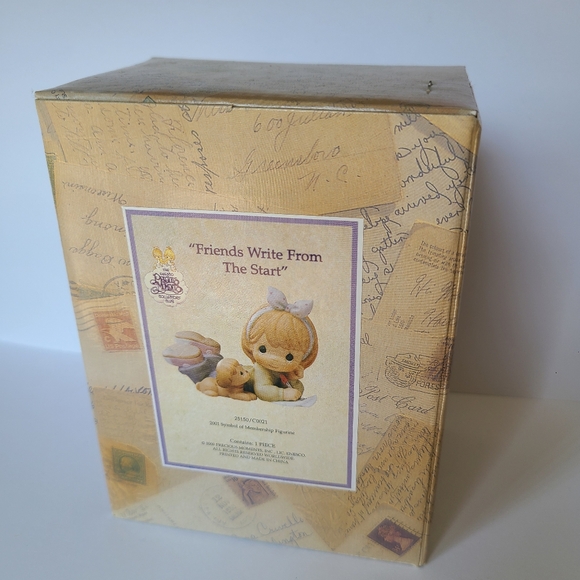 Precious Moments Friends Write From the Start Collectible Porcelain Figurine - Picture 2 of 8